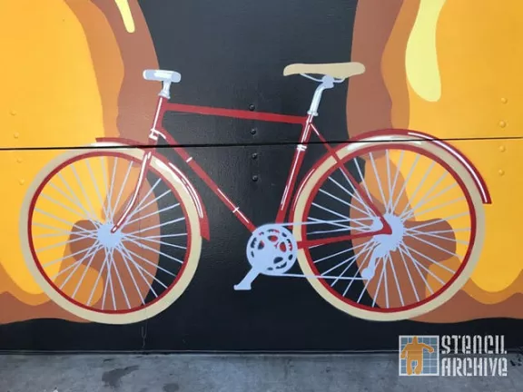 fnnch two bears bicycle detail