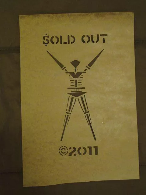 JRH Burningman 2011 Sold Out