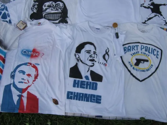 Tara Villian SF stoned Obama