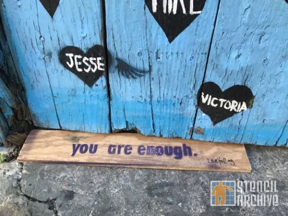 SF Clarion Alley you are enough