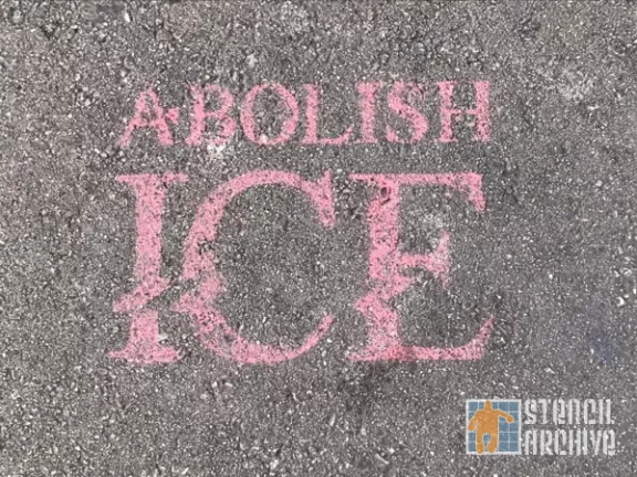 SF Clarion Alley Abolish ICE