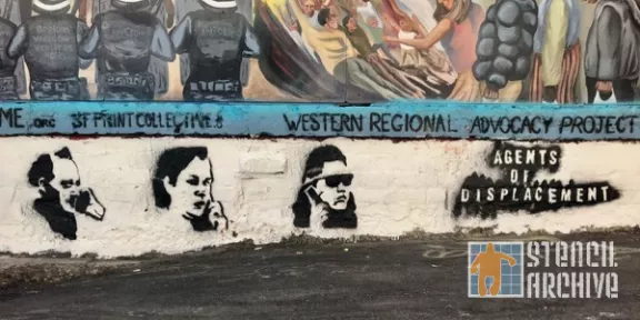 SF Clarion Alley Agents of Displacement