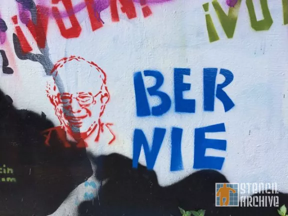SF Clarion Alley Bernie Saunders