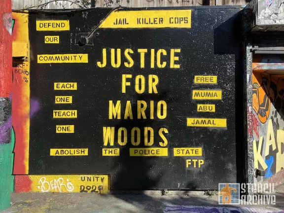 SF Clarion Alley Justice for Mario Woods