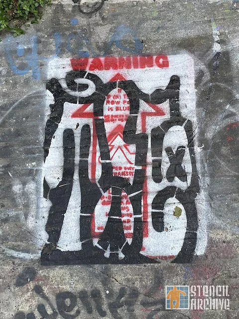 SF Clarion Alley TIE sticker