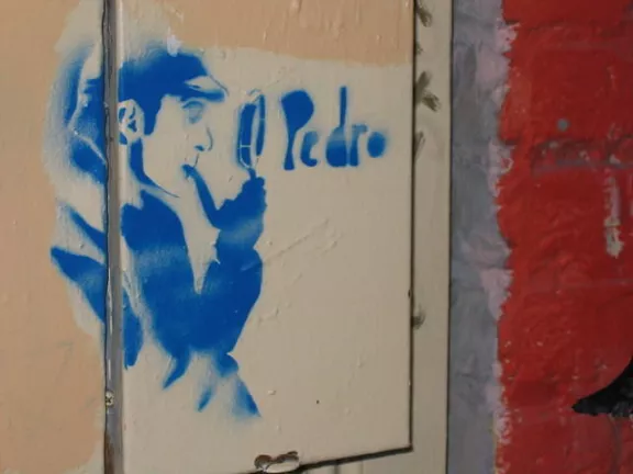 SF Clarion Alley Pedro Sherlock Holmes