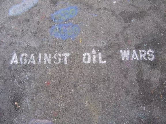 SF Clarion Alley Against Oil Wars
