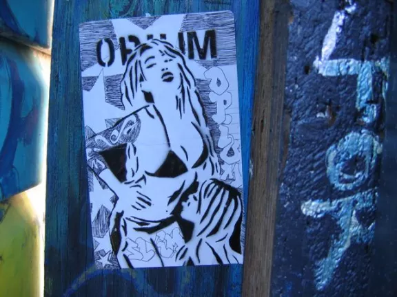 SF Clarion Alley OPIUM bikini