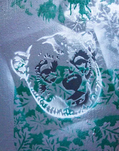 SF Clarion Alley bear