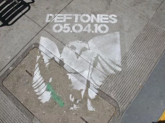 SF Divisadero Deftones concert ad