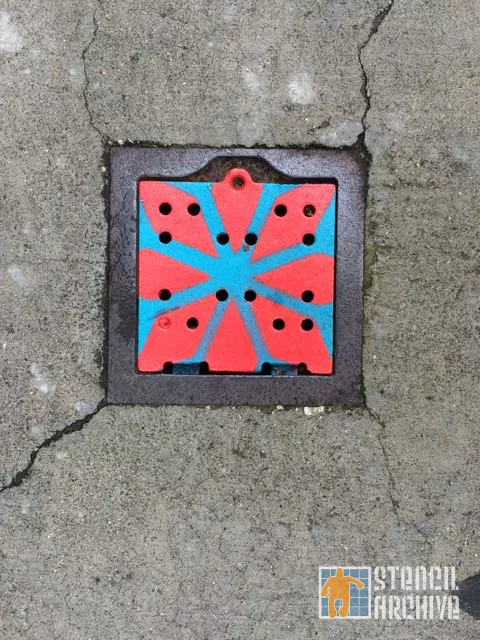 SF Divisadero pattern on drain cover 01