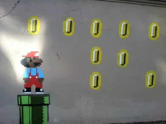 SF Lower Haight Mario Bros