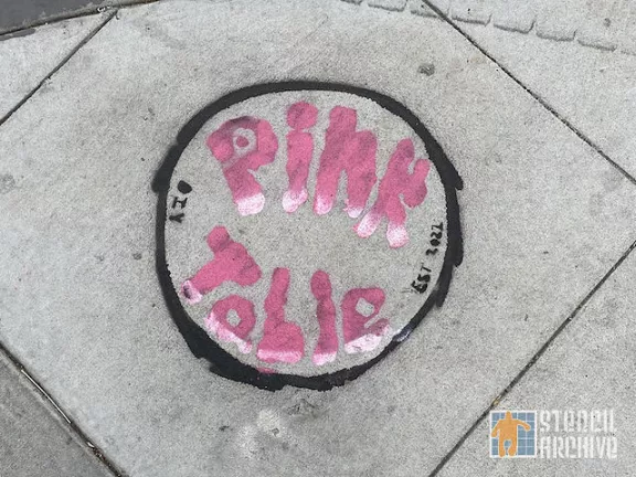 SF Lower Haight Pink Table DIY