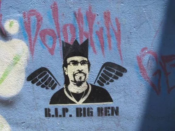 SF Lower Haight RIP Big Ben