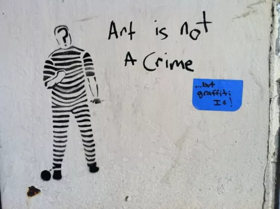 SF Upper Haight Art Not Crime