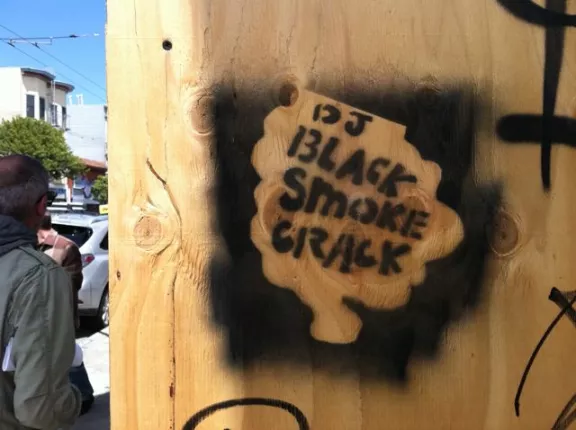 SF Upper Haight DJ Black Smoke Crack