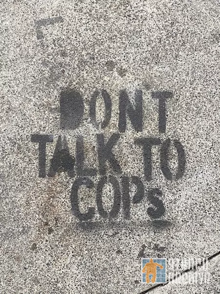 SF Upper Haight Don't Talk to Cops