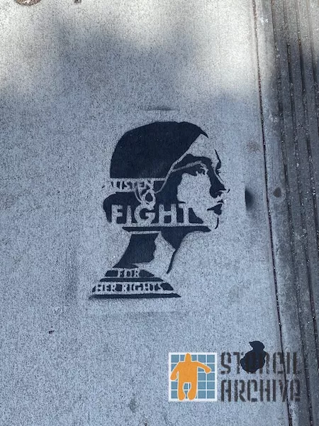 SF Upper Haight Fight for Her Rights