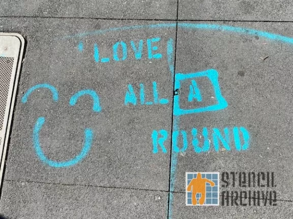 SF Upper Haight Love All A Round