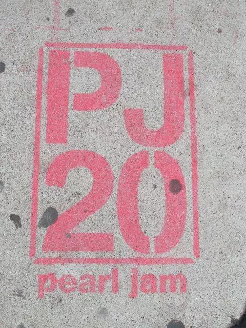 SF Upper Haight PJ20 Pearl Jam advert