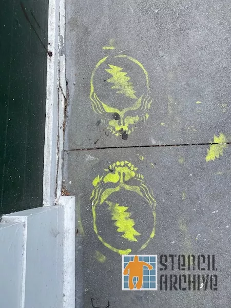 SF Upper Haight Steal Your Face 2x Grateful Dead