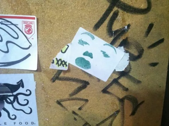 SF Upper Haight female sticker