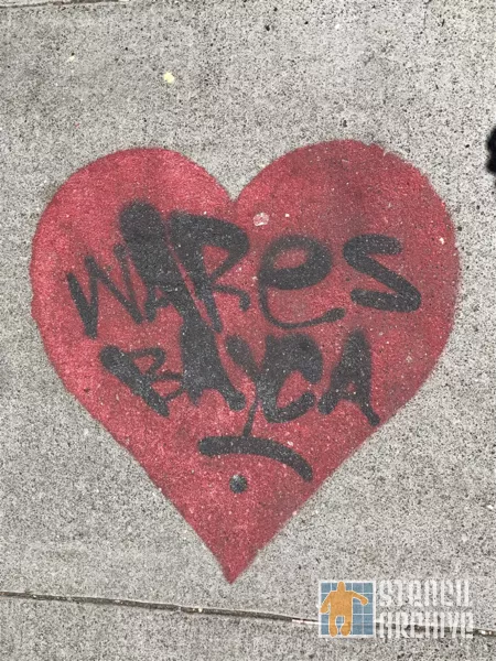 SF Upper Haight heart