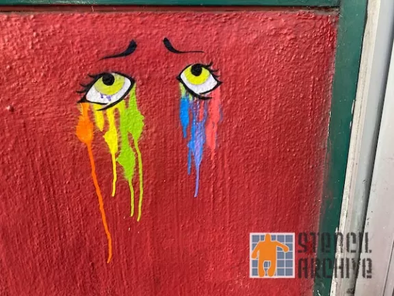 SF Upper Haight sad eyes