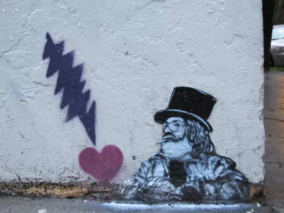 SF Upper Haight Jerry Garcia Grateful Dead