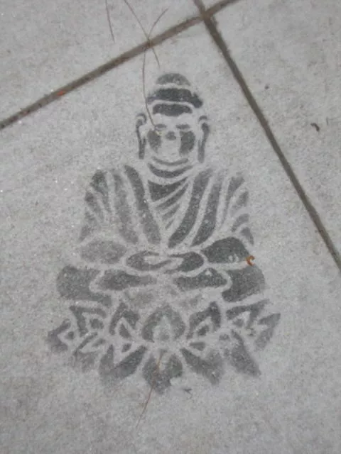 SF Lower Haight Sitting Buddha