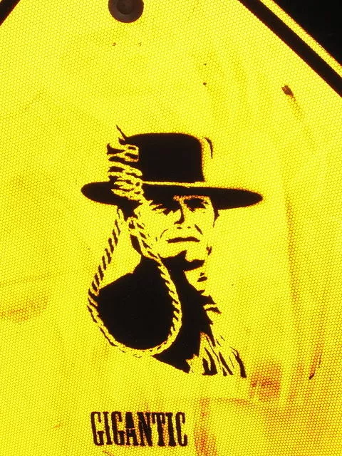 SF Lower Haight Clint Eastwood gigantic