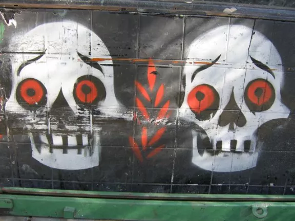 SF Lower Haight Skulls