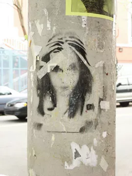 SF Upper Haight female face
