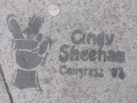 SF Upper Haight Cindy Sheehan 08