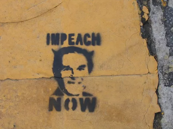 SF Upper Haight Impeach Bush Now