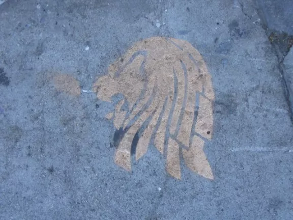 SF Divisadero Lion