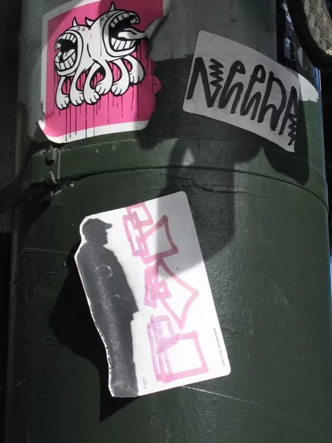 SF Lower Haight BAB sticker