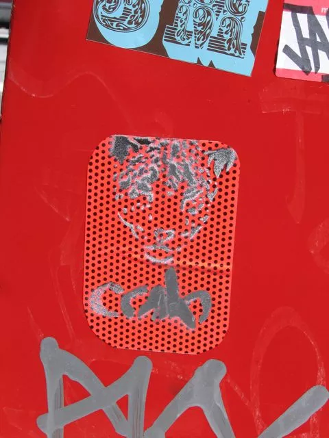 SF Lower Haight crab sticker