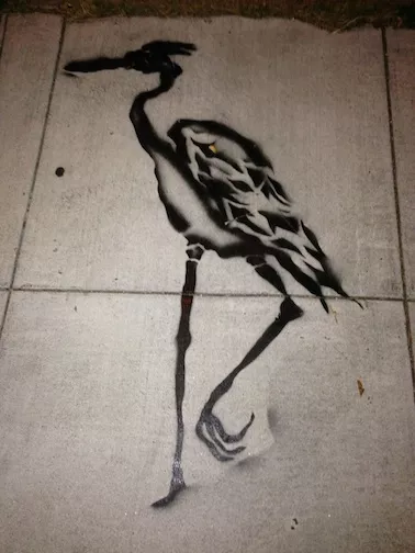 SF Lower Haight heron