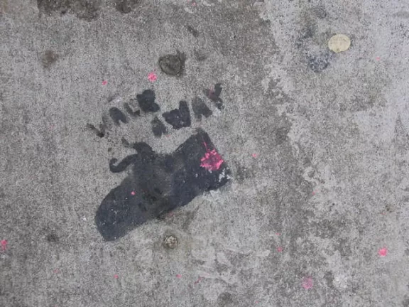 SF Upper Haight Walk Away