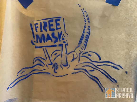 SF Balboa Park Tony Aliens Free Mask Giveaway