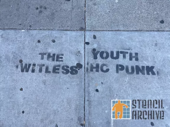 SF Bernal Heights Witless Youth HC Punk