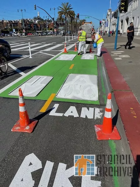 SF Embarcadero Bike Lane 01