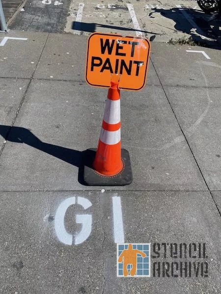 SF Embarcadero G1 Wet Paint