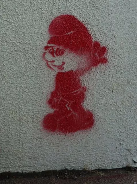 SF Noe Valley smurf