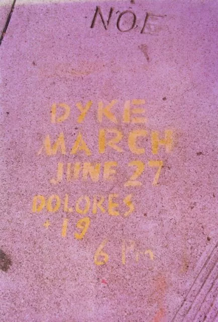 SF Castro Noe St. 1998 Dyke March