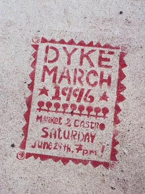 SF Castro 1996 Dyke March