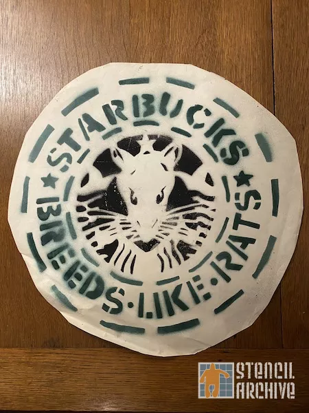 SF Claude M. c. 2003 Starbucks Breeds Like Rats