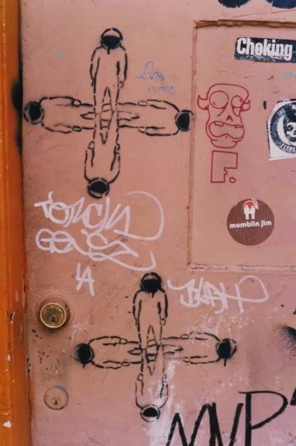 SF Lower Haight c. 2000 astronauts