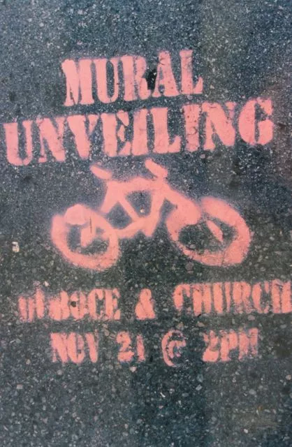 SF Mission Duboce at Valencia 1998 Mural Unveiling